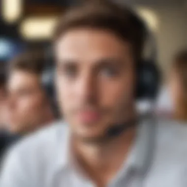 Customer Support in Sports Betting Apps Customer support interaction within a sports betting app