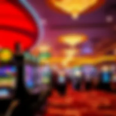 Vibrant casino floor filled with gaming options at Resorts World Casino Hotel