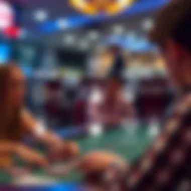 Infographic illustrating user behavior insights in gambling