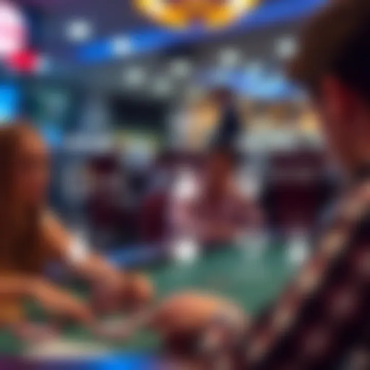 Infographic illustrating user behavior insights in gambling