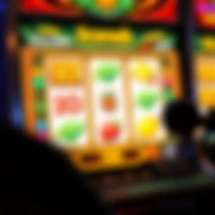 Gameplay interface of the Scarab slot machine