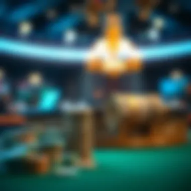 A visual representation of effective bankroll management