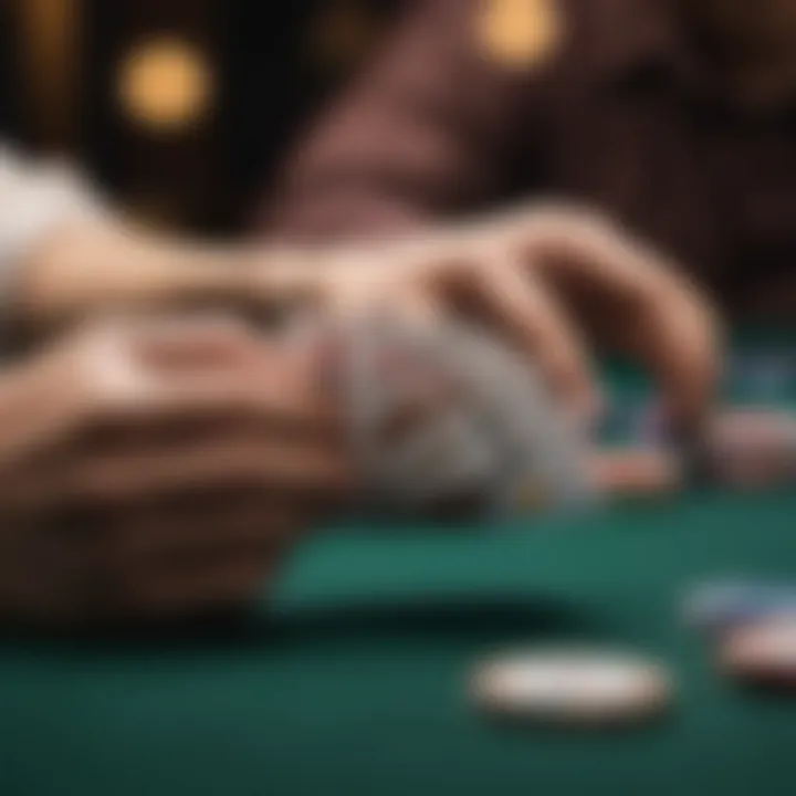 Probabilistic analysis in poker hand evaluation