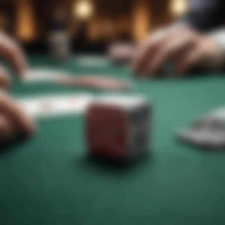 Strategic layout of poker gameplay