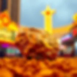 A gleaming gold nugget symbolizing fortune in Las Vegas