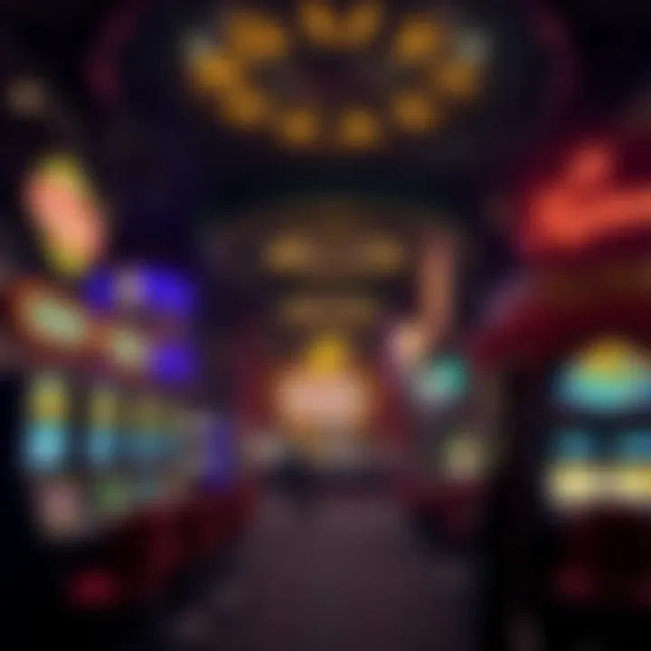 Historical casino scene capturing the essence of Las Vegas gambling