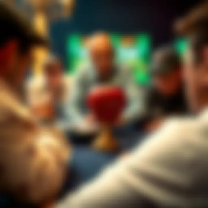 An illustration of the psychological dynamics among players