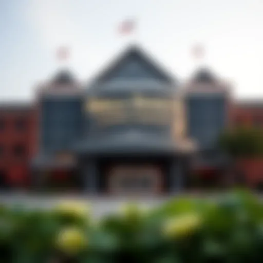 Exterior view of Tioga Downs Casino Resort showcasing its modern architecture