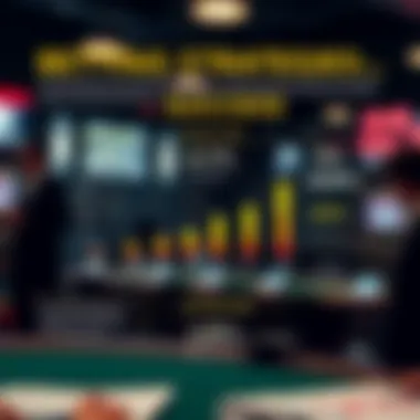 An infographic illustrating betting strategies utilized by bettors.