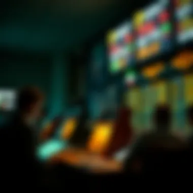 An illustration depicting the evolution of betting in the United States.