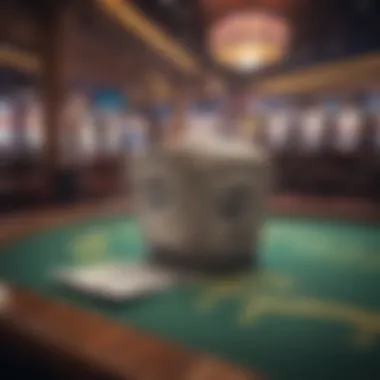 A vibrant casino floor showcasing cash gaming