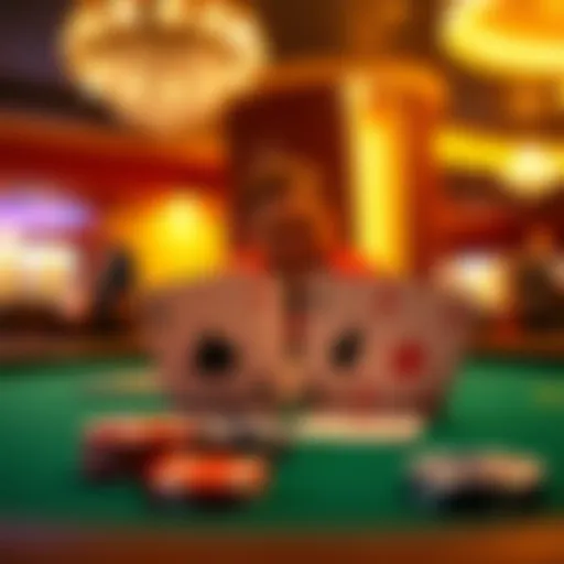 Visual representation of Double Double Bonus Poker rules