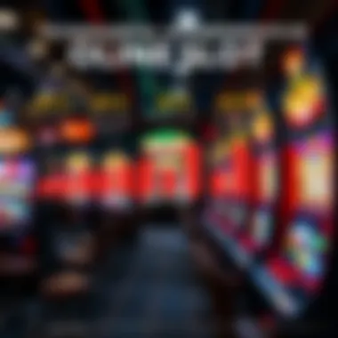 An infographic illustrating the technological advancements in online slot machines over the years.