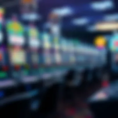 A conceptual diagram showing the various types of online slots available in the gambling industry today.