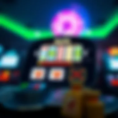 Visual representation of account management features