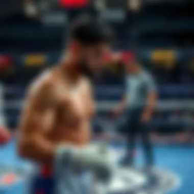 The opponent of Ryan Garcia preparing for the match