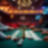 Visual representation of poker hand rankings