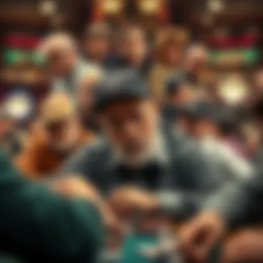 A collage of famous poker players participating in the WSOP